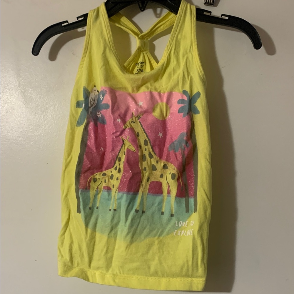 Cartier’s Yellow Kid's Tank Top!